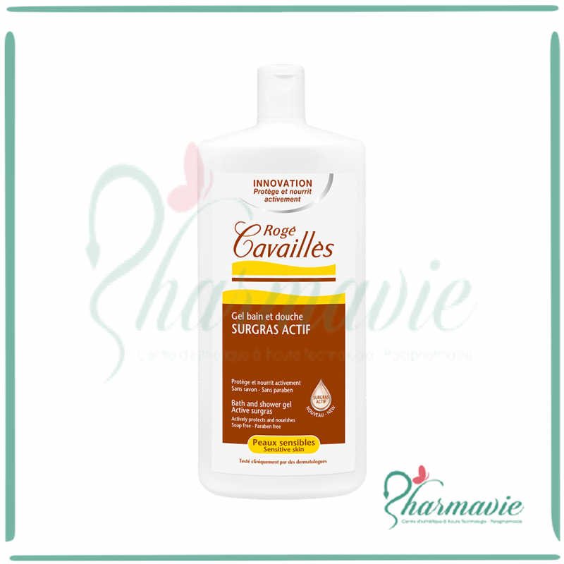 ROGE CAVAILLES GEL BAIN ET DOUCHE SURGRAS ACTIF 400ML