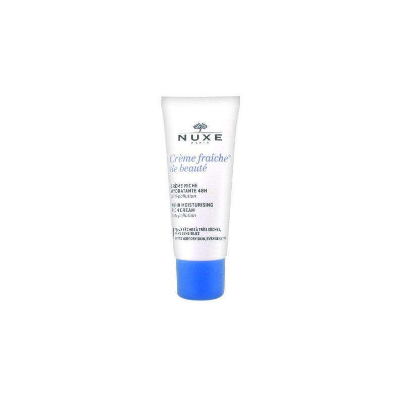 NUXE CREME FRAICHE DE BEAUTE CREME RICHE HYDRATANTE 30ML
