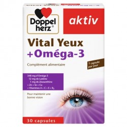 AKTIV Vital yeux+Oméga-3 30...
